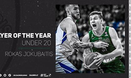 Καλύτερος νέος Λιθουανός παίκτης ο Γιουκουμπάιτις