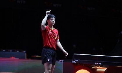 Ο Μα Λονγκ και η Σουν Γινγκσά νικητές στο καινοτόμο WTT πινγκ πονγκ