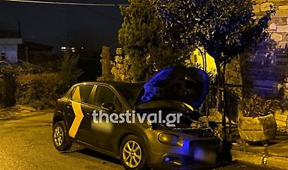 Θεσσαλονίκη: Έκαψαν εταιρικό αυτοκίνητο στην Άνω Πόλη