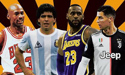 Όταν οι «Θεοί» της μπάλας σμίγουν στο κατώφλι της αιωνιότητας