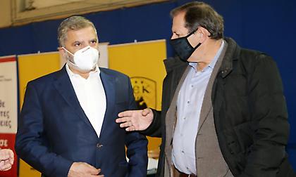 Με Αγγελόπουλο και Πατούλη η εθελοντική αιμοδοσία της ΑΕΚ (pics)