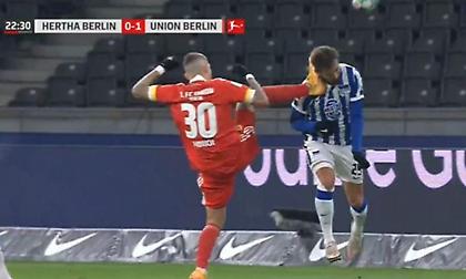 Αυτό θα πει… τάκλιν στην καρωτίδα! (video)