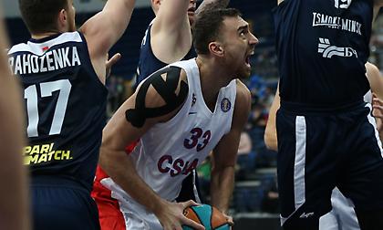 «Καθάρισε» σε… πέντε λεπτά την Τσμόκι Μινσκ η ΤΣΣΚΑ!