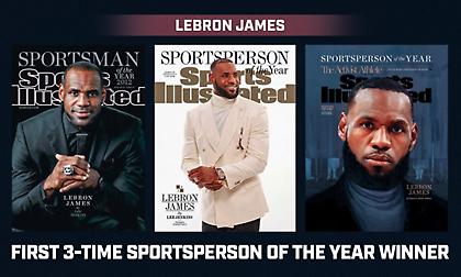 Sports Illustrated: Αθλητική προσωπικότητα της χρονιάς για 3η φορά ο Λεμπρόν!