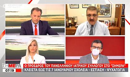 Εξαδάκτυλος στον ΣΚΑΪ: Καθόλου καλή ιδέα να ανοίξει το λιανεμπόριο στις 14 Δεκεμβρίου