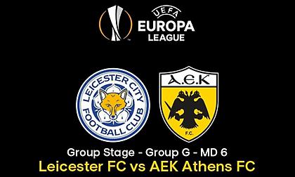Το πρόγραμμα του Λέστερ-ΑΕΚ