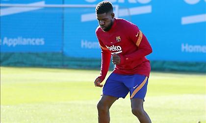 Στην αποστολή της Μπαρτσελόνα μετά από έξι μήνες ο Ουμτιτί