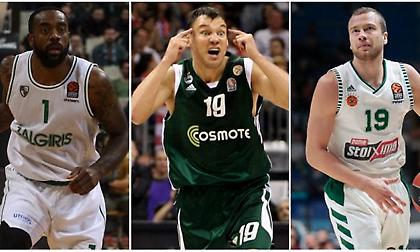 Παναθηναϊκός – Ζαλγκίρις: Οι παίκτες που ενώνουν τους «πράσινους» της Ευρωλίγκας