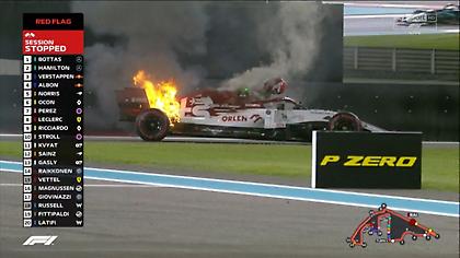 Formula 1: Άρπαξε φωτιά η Alfa Romeo του Ραϊκόνεν (pics)