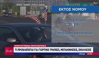 Ρεβεγιόν: Τι ισχύει για τις μετακινήσεις - Ποιοι επιτρέπεται να μετακινηθούν σε άλλο νομό
