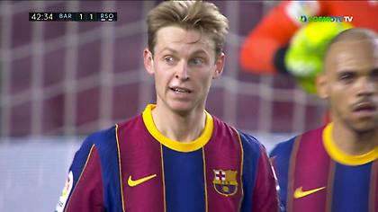 Ανατροπή με Ντε Γιονγκ η Μπαρτσελόνα