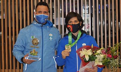 Επέστρεψε στην Αθήνα η «παγκόσμια» Πρεβολαράκη