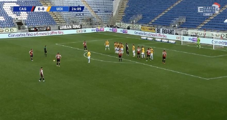 Λυκογιάννης: Άνοιξε το σκορ με φαουλάρα κόντρα στην Ουντινέζε