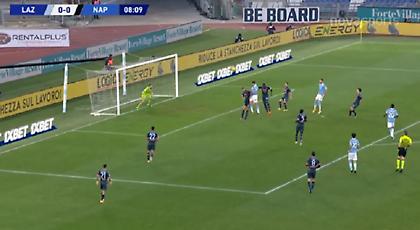 Προβάδισμα της Λάτσιο με σεντερφορίσια κεφαλιά του Ιμόμπιλε (video)