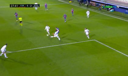 Έιμπαρ: Μείωσε κόντρα στη Ρεάλ με γκολάρα του Κίκε (video)