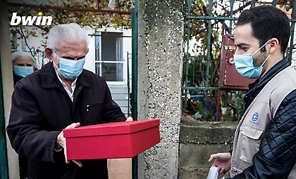 Χριστουγεννιάτικη πρωτοβουλία αγάπης από την bwin:  Δίπλα σε ηλικιωμένους και μοναχικούς