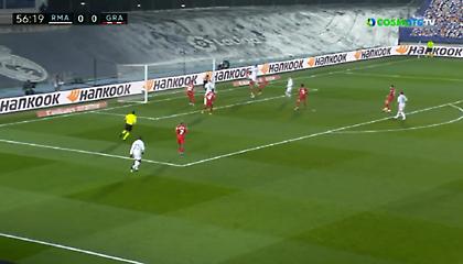 H τετραπλή ευκαιρία της Ρεάλ και το 1-0 από τον Κασεμίρο (video)