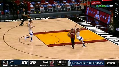 Τα... χορευτικά του Ντράγκιτς στο παρκέ (video)