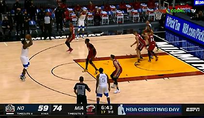 Οι τρομερές προσπάθειες του Ζάιον Γουίλιαμσον (video)