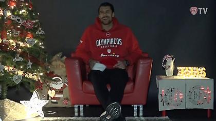 Τα αγαπημένα χριστουγεννιάτικα τραγούδια των παικτών του Ολυμπιακού (video)