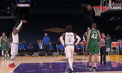 ΛεΜπρον για την air ball ελεύθερη βολή: «Το κρασί φταίει» (videos)