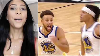 Ο Κάρι πανηγύρισε το τρίποντο νίκης του… γαμπρού του (video)