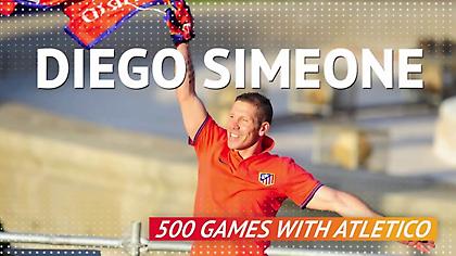 Συμπληρώνει 500 ματς ο Σιμεόνε