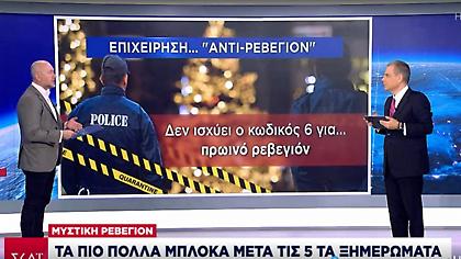 Μυστική Ρεβεγιόν: Τα πιο πολλά μπλόκα μετά τις 5 τα ξημερώματα -Σαφάρι πόρτα-πόρτα από ΕΛ.ΑΣ