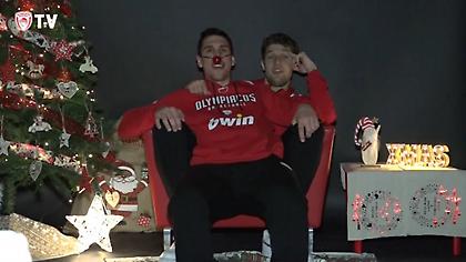 Το backstage από το Χριστουγεννιάτικο βίντεο της ΚΑΕ Ολυμπιακός