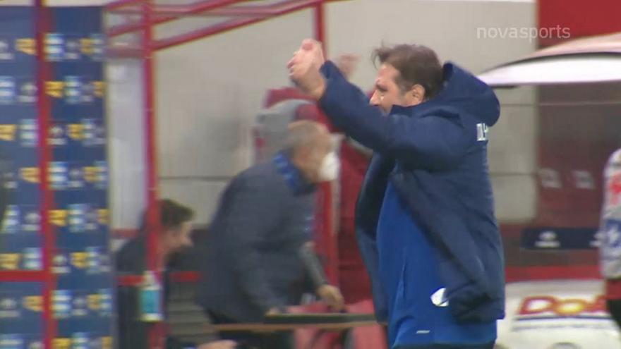 Ολυμπιακός: Ο πανηγυρισμός του Μαρτίνς στο 1-0