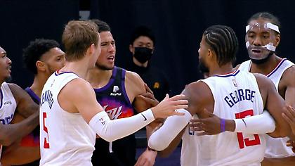 Αρπάχτηκαν και βρίστηκαν Μπούκερ και Τζορτζ (video)