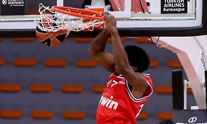 Ευρωλίγκα: Ο ΜακΚίσικ το κορυφαίο κάρφωμα του Δεκεμβρίου – Στο Top 10 Μάρτιν και Παπαγιάννης (video)