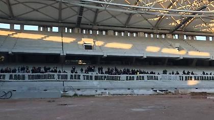 Πανό της Original για Μελισσανίδη στην «Αγια-Σοφιά»: «Την ΑΕΚ τη μικραίνεις, εδώ δεν είναι Ιωνικός»