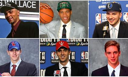 NBA Draft: Οι Ευρωπαίοι της τελευταίας 20ετίας!