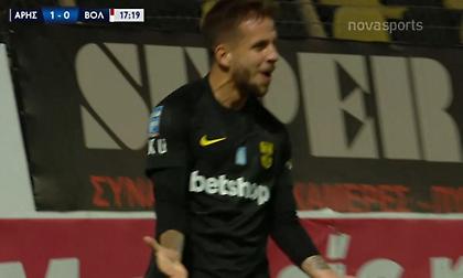 Το 1-0 του Σάσα ενάντια στον Βόλο (video)