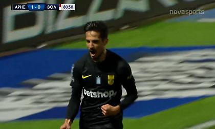 Το 2-0 για τον Άρη από τον Μπερτόλιο (video)