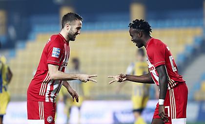 Παναιτωλικός-Ολυμπιακός: To 0-1 με τον Φορτούνη