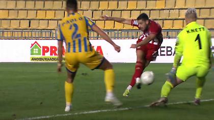 Παναιτωλικός-Ολυμπιακός: Κοντά στο 0-2 ο Μασούρας (video)