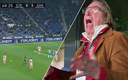 Ο σπίκερ ούρλιαξε στο γκολ με φάουλ του Μέσι (video)