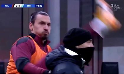 Ιμπραΐμοβιτς: Ασκήσεις... καράτε στην προθέρμανση της Μίλαν!