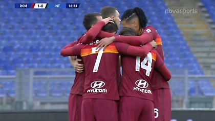 Ρόμα-Ίντερ: Προβάδισμα για τους Ρωμαίους με Πελεγκρίνι