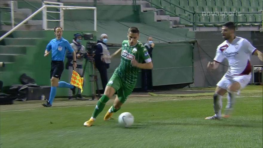 Παναθηναϊκός-ΑΕΛ: Τρομερή ενέργεια Καμπετσή, ευκαιρία Μπουζούκη (video)