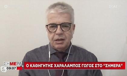 Γώγος: Να κρατηθούμε ζωντανοί 2 μήνες- Να εμβολιαστούν οι ευπαθείς ομάδες