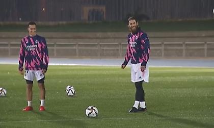 Ράμος: Πανηγυρίζει -επιτέλους- με το κοινό τα τρομερά του φάλτσα (video)