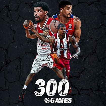 Κάιλ Χάινς: Πρώτος Αμερικανός με 300 συμμετοχές στην Euroleague