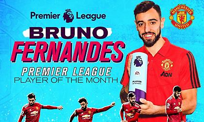 Μπρούνο Φερνάντες:Ο πρώτος στην ιστορία της Premier League με τέσσερα MVP σε ένα έτος