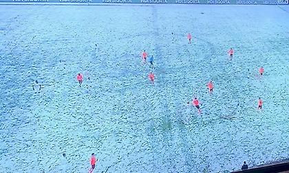 Οι παίκτες της Σίβασπορ… εξαφανίστηκαν: Έπαιζαν με λευκά στα χιόνια! (pic)