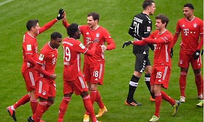 Πρωταθλήτρια χειμώνα με ζόρι η Μπάγερν - Ρεκόρ ο Λεβαντόφσκι