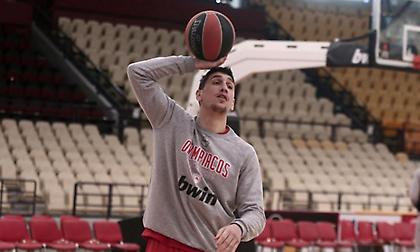 Ολυμπιακός: Χωρίς Λαρεντζάκη, αλλά με Μάρτιν στη Γαλλία