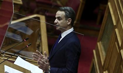 Μητσοτάκης στη Βουλή: Η Ελλαδα μεγαλώνει - Επέκταση χωρικών υδάτων όπου και όταν κρίνουμε